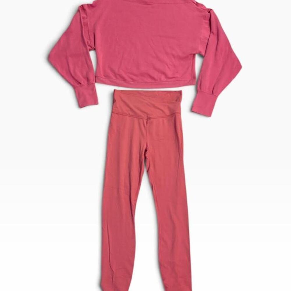 All In Motion Cropped Sweater & Leggings Set